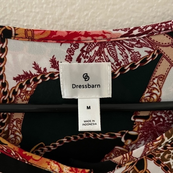 Dress Barn Polyester Long Sleeve Shirt Dress M - Picture 4 of 5